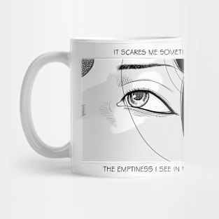 Anime Girl Quotes Mug